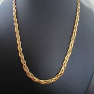 1/20-14kt GF braided chain